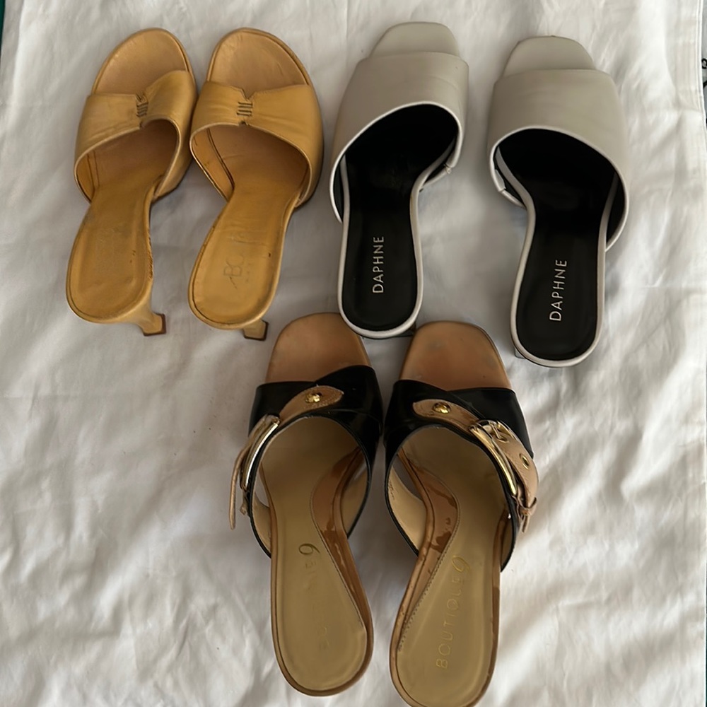 3x Women’s heels